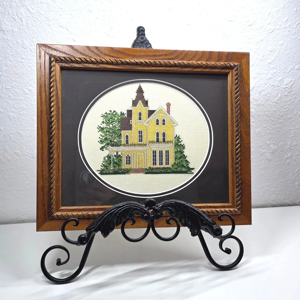 Black Metal Tabletop Easel Decorative Ornate Scrolls Display‎ Stand Art